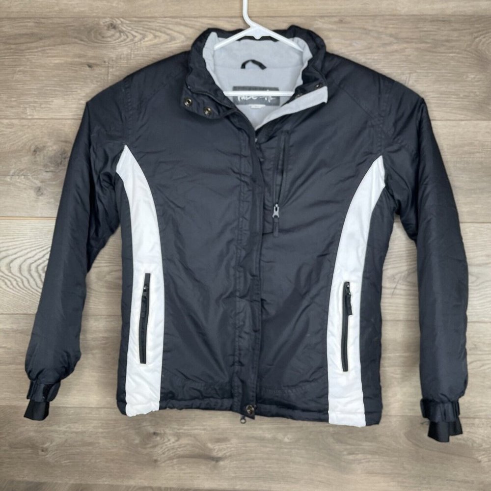 Pulse Black Performance Waterproof Snowboarding Jacket Women Large Outdoor - Picture 2 of 11
